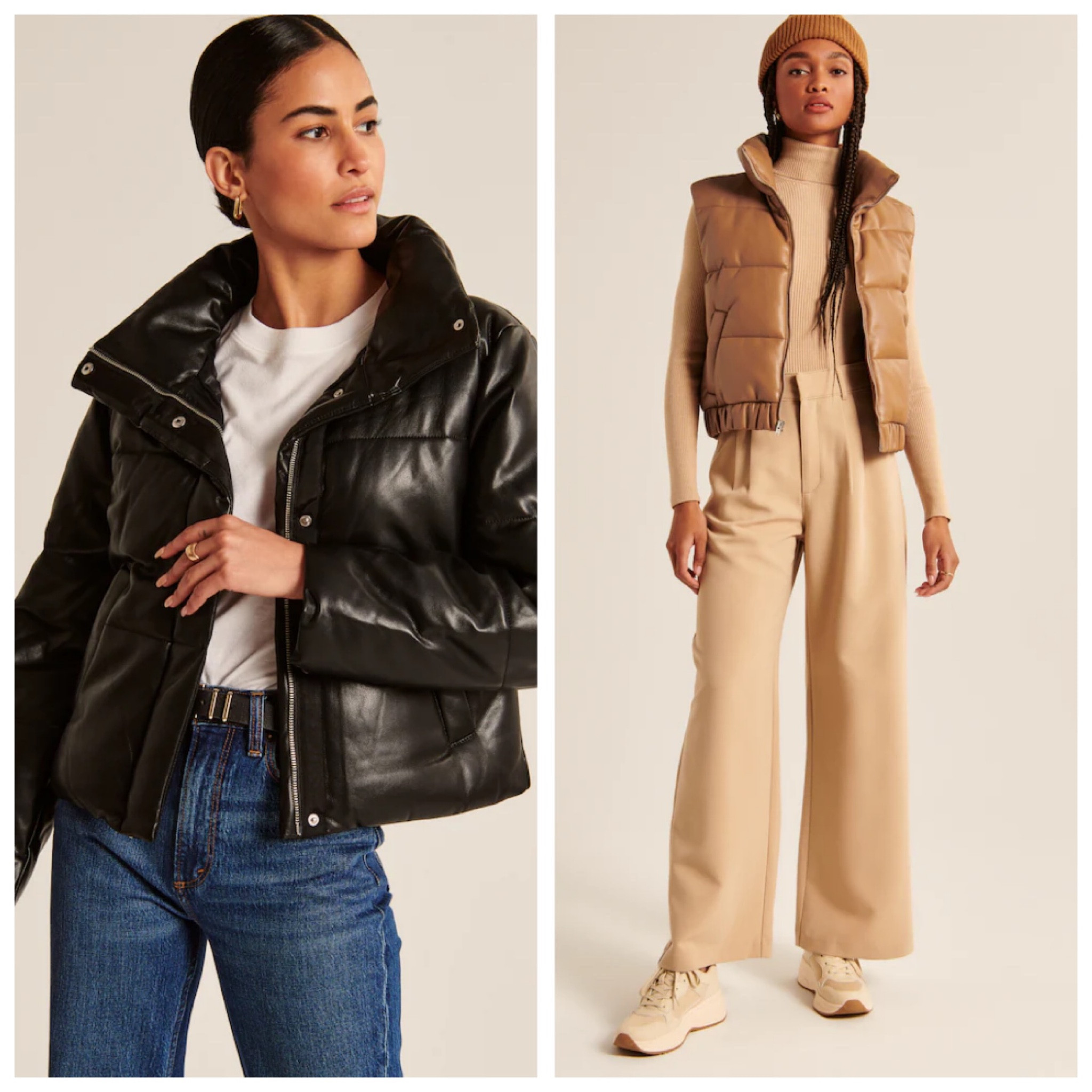 Vegan leather. Vegan leather puffer. Thanksgiving outfits  

#LTKCyberweek #LTKSeasonal #LTKHoliday