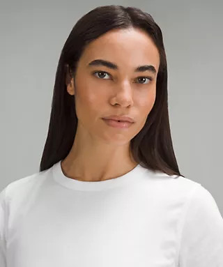 Classic-Fit Cotton-Blend T-Shirt | Women's Short Sleeve Shirts & Tee's | lululemon | lululemon (CA)