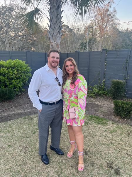 Wedding season has commenced!!! Cheers to a weekend in South Carolina and the Hydricks 🤍 full outfit linked. This Amazon dress is giving pucci and it is literally AMAZON for $39!!!

#LTKtravel #LTKSeasonal #LTKfindsunder50