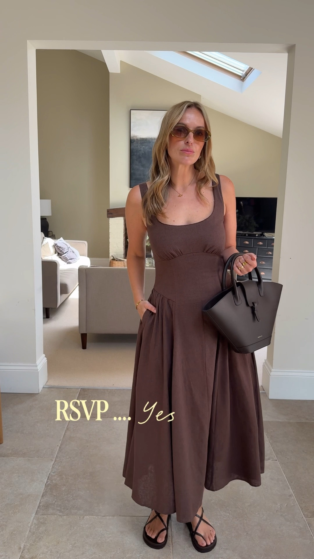 It’s here … 🙌🏻
Abercrombie has 15-30% off everything just now
Use code AFCLARE to get an additional 15% off at checkout*
*code is valid 5/6/26-8/6/26. Offer valid in UK and Europe. Exclusions apply. See details online

Sizes worn 
Brown dress - medium - I’d say to fit a U.K. 12 or 12-14 - this dress really cinches the waist and has built in bra support - fully lined 
White dress- medium - again I’d say fits snug (which it needs to ) so more of a 12 , 12-14 - fully lined 
Black dress - medium Tall (12-14) lined 
Linen waistcoat - medium - to fit 12-14 
Linen skirt - large fits a U.K. 14 
Linen trousers - 30 waist longer leg 
Brown drape top - large fits U.K. 14
Cream pleat trousers - large regular length - fit big - more 14-16 

#ad 
@abercrombie

#LTKsummer #LTKdresses #LTKsale