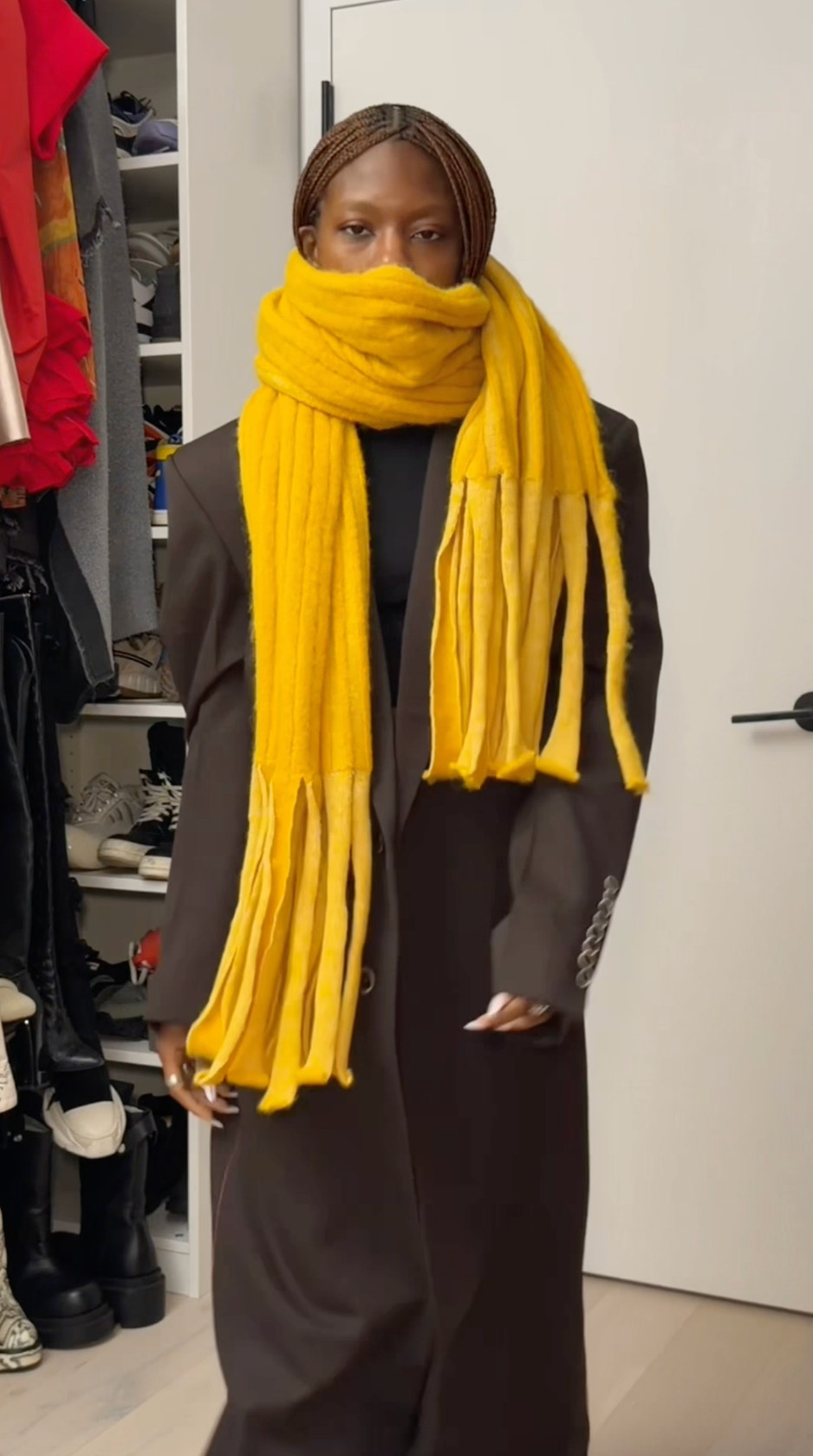 Coat and scarf both from Christopher John Rogers! Sharing pieces I got from the sample sale along with some similar items 💛 

 #LTKGiftGuide #LTKSeasonal #LTKStyleTip