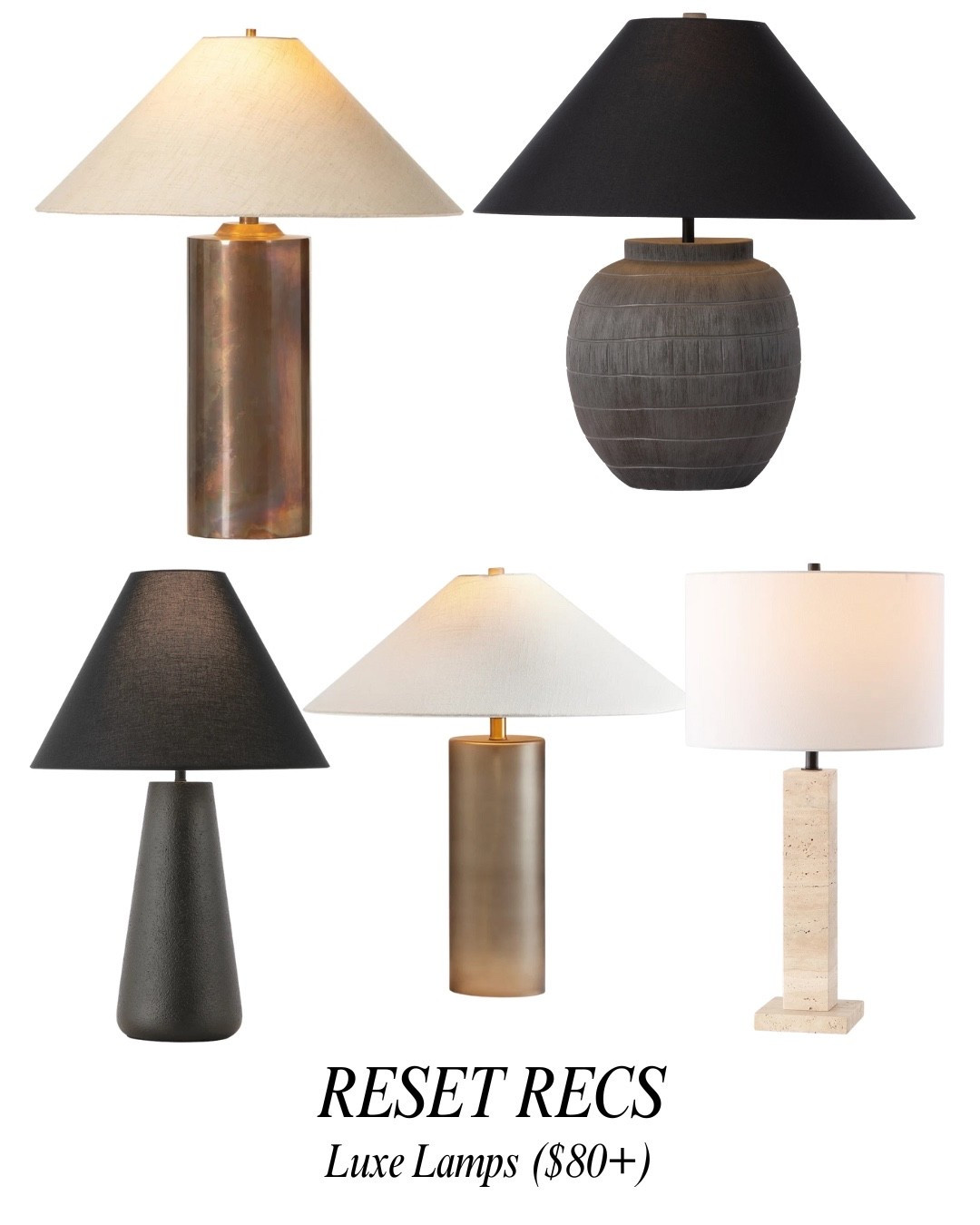 Designer approved, luxury inspired table, lamps for neutral, high contrast, warm modern homes… splurge worthy, but a variety of price points

#LTKSeasonal #LTKHome