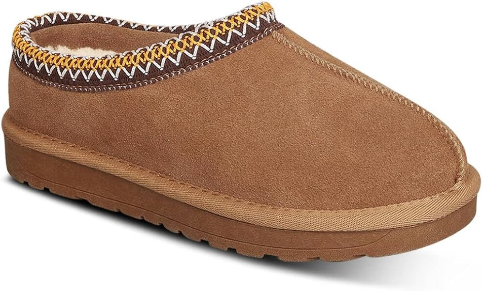 Women's Slippers Platform Mini Boots Short Ankle Anti-Slip Boot Fur Fleece Lined Sneakers House s... | Amazon (US)