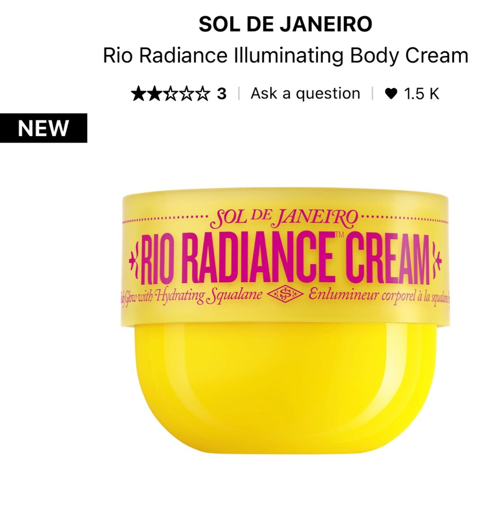 The best cream on the market has a new product! 10/10 for all of their scents. This is perfect for a vaca to achieve that glowy skin look ☀️

Sephora. Beauty. Vacation. Resort. 

#LTKunder50 #LTKbeauty #LTKSeasonal