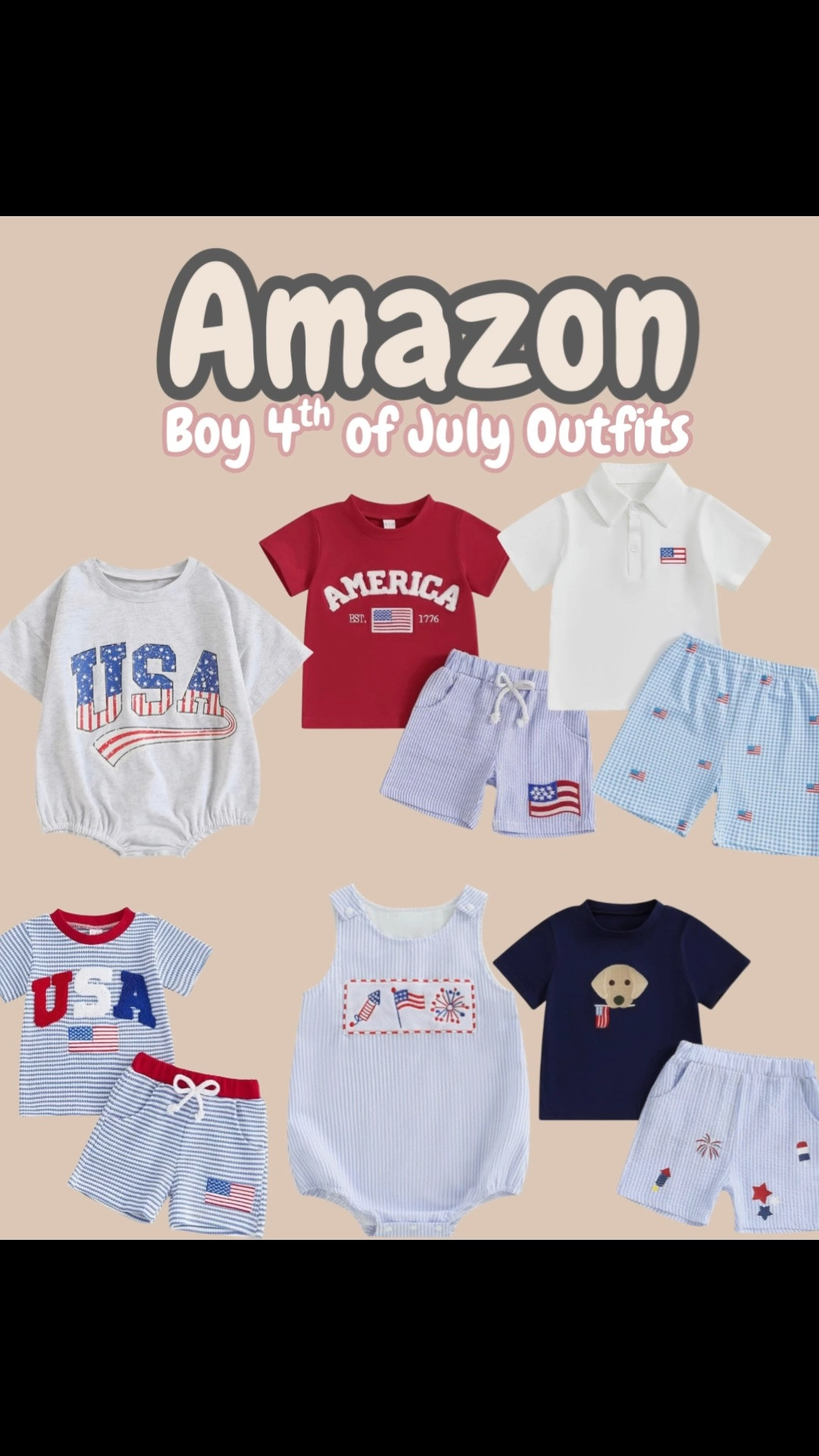 Little boys 4th of July outfits from Amazon 
4th of July, patriotic, baby boy outfit, boys outfits, baby outfits, baby clothes, baby 4th of July outfit, baby swim, baby bubble, jon jon, baby boy smock, embroidered baby outfit

#LTKKids #LTKBaby #LTKSeasonal