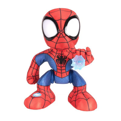 Spidey and His Amazing Friends Flip Spidey Stuffed Animal: Polyester Figure Toy with Character Theme | Target
