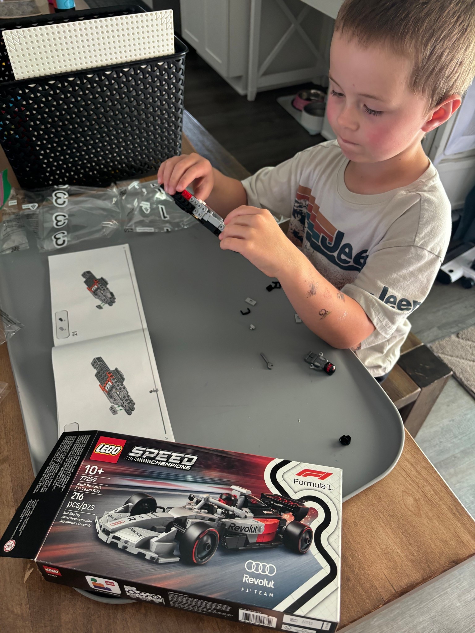 Very excited to build a formula 1 Audi  

#LTKmomlife #LTKKids