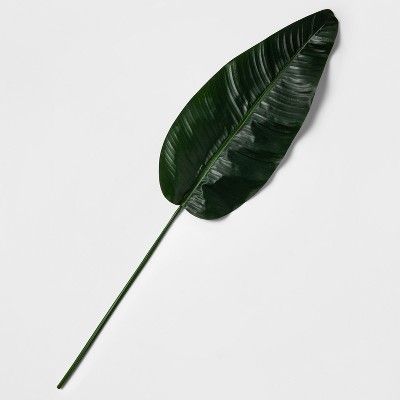 53" Artificial Traveler's Palm Leaf Stem Green - Threshold™ | Target