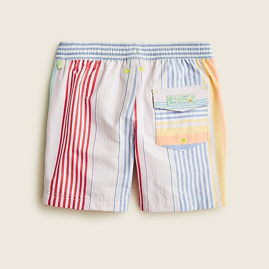 Boys' swim trunk in stripe with UPF 50+Item BE971 | J. Crew US