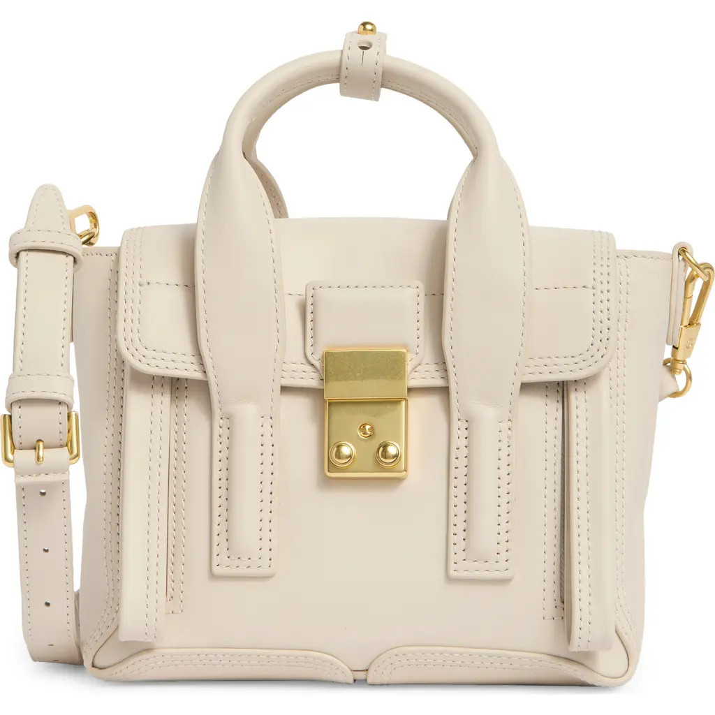 3.1 Phillip Lim Mini Pashli Leather Satchel in Cement at Nordstrom Rack | Nordstrom Rack