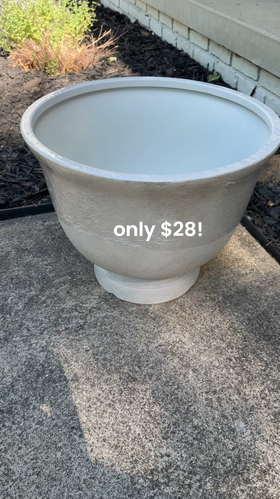 this planter is only $28 and huge!! from walmart

#LTKHome #LTKSaleAlert #LTKSeasonal