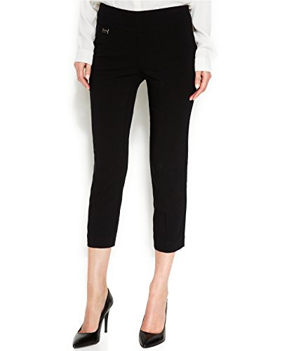 Alfani Women's Tummy-Control Pull-On Capri Pants Black (8) | Amazon (US)