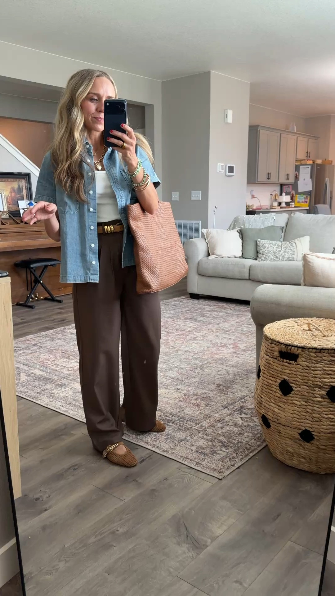 love this elevated work outfit! 

I am a size small top and 2 or 26 bottoms.

#LTKgrwm #LTKmomlife #LTKootd