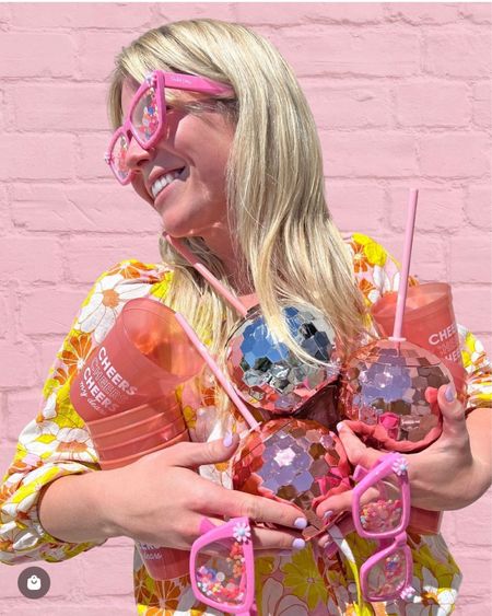 Cheers cups +
Disco ball sipper + 
Confetti glasses

#LTKGiftGuide #LTKParties #LTKFestival