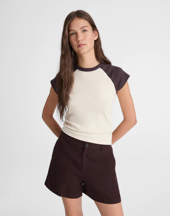 The Zoe Short in 100% Linen | Madewell