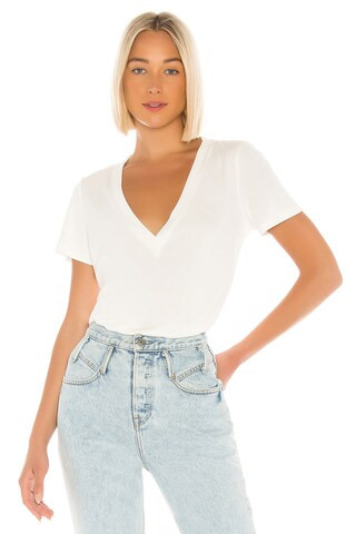Lovers and Friends Feel Good Tee in White from Revolve.com | Revolve Clothing (Global)