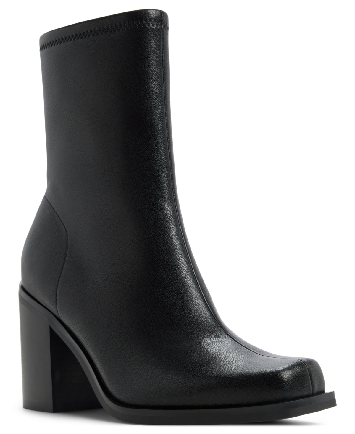 Aldo Women's Jomat Square Toe Booties - Black | Macy's