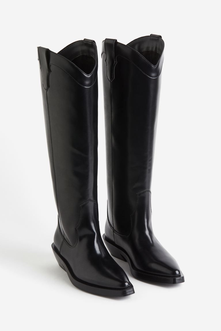 Knee-high Cowboy Boots | H&M (US + CA)