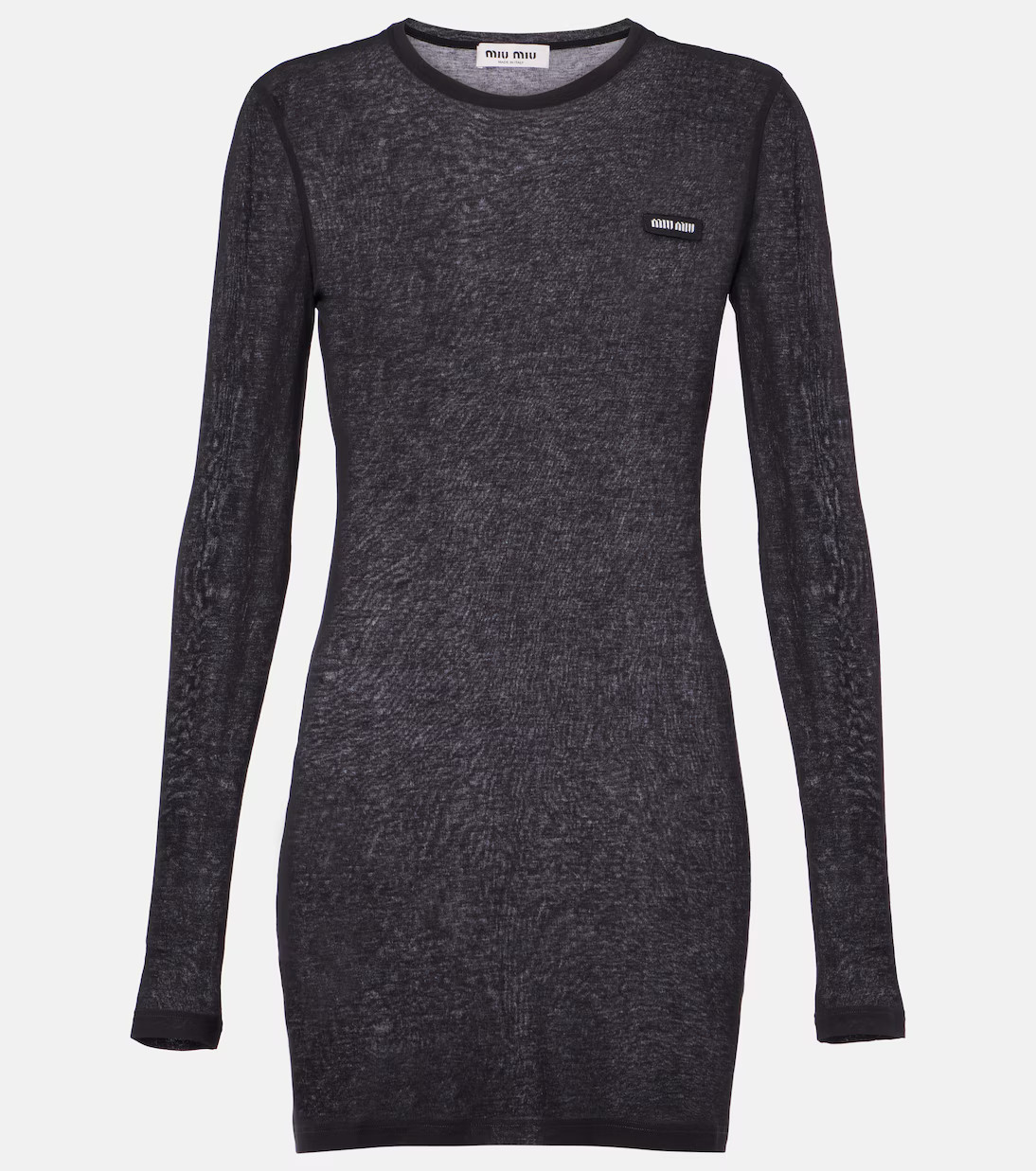 Logo cotton jersey minidress | Mytheresa (DACH)