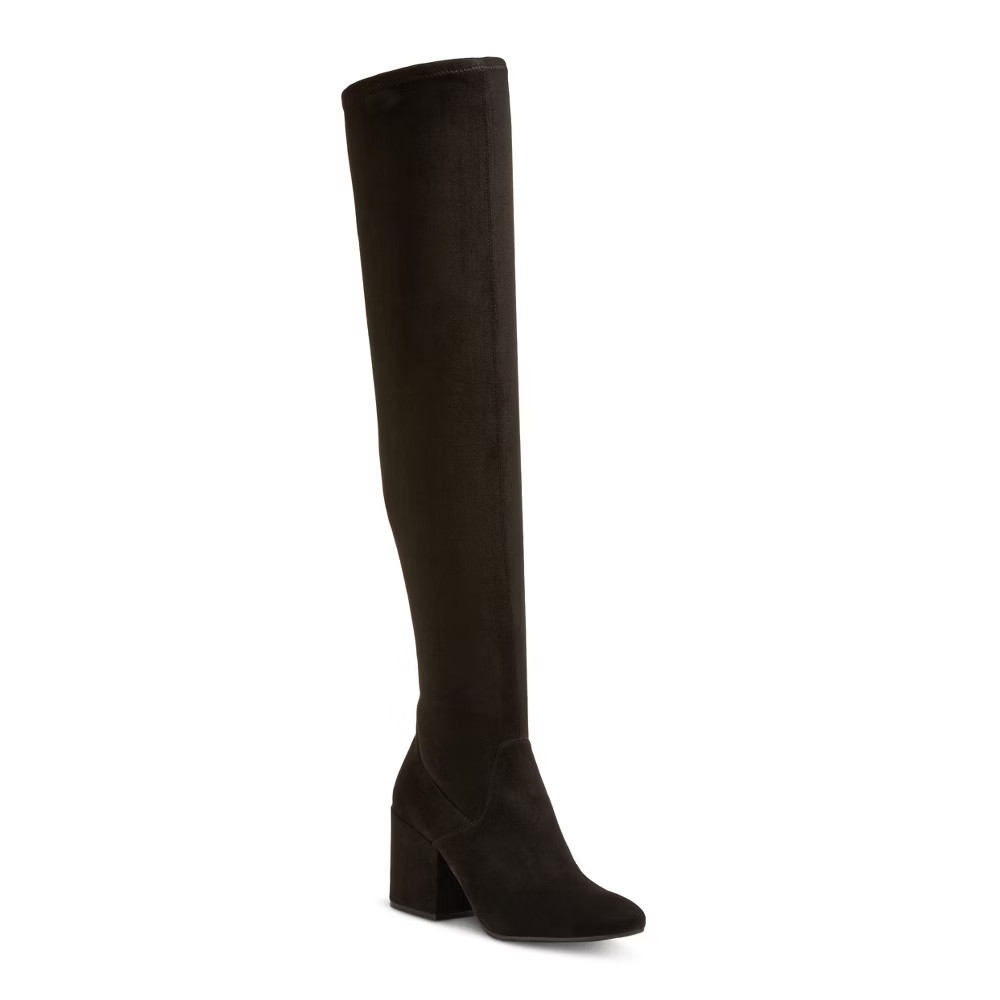 Women's dv Cayla Over the Knee Boots - Black 7.5 | Target