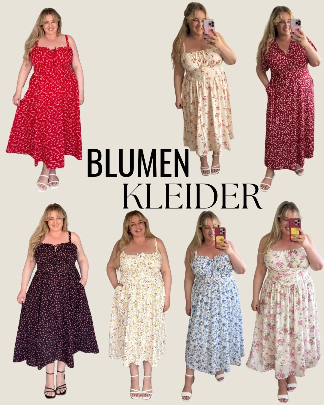 Blumenkleider 🌸💗

#LTKdeutschland #LTKplussize #LTKkleider