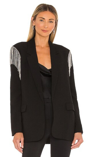 Five to Nine Blazer in Black | Revolve Clothing (Global)