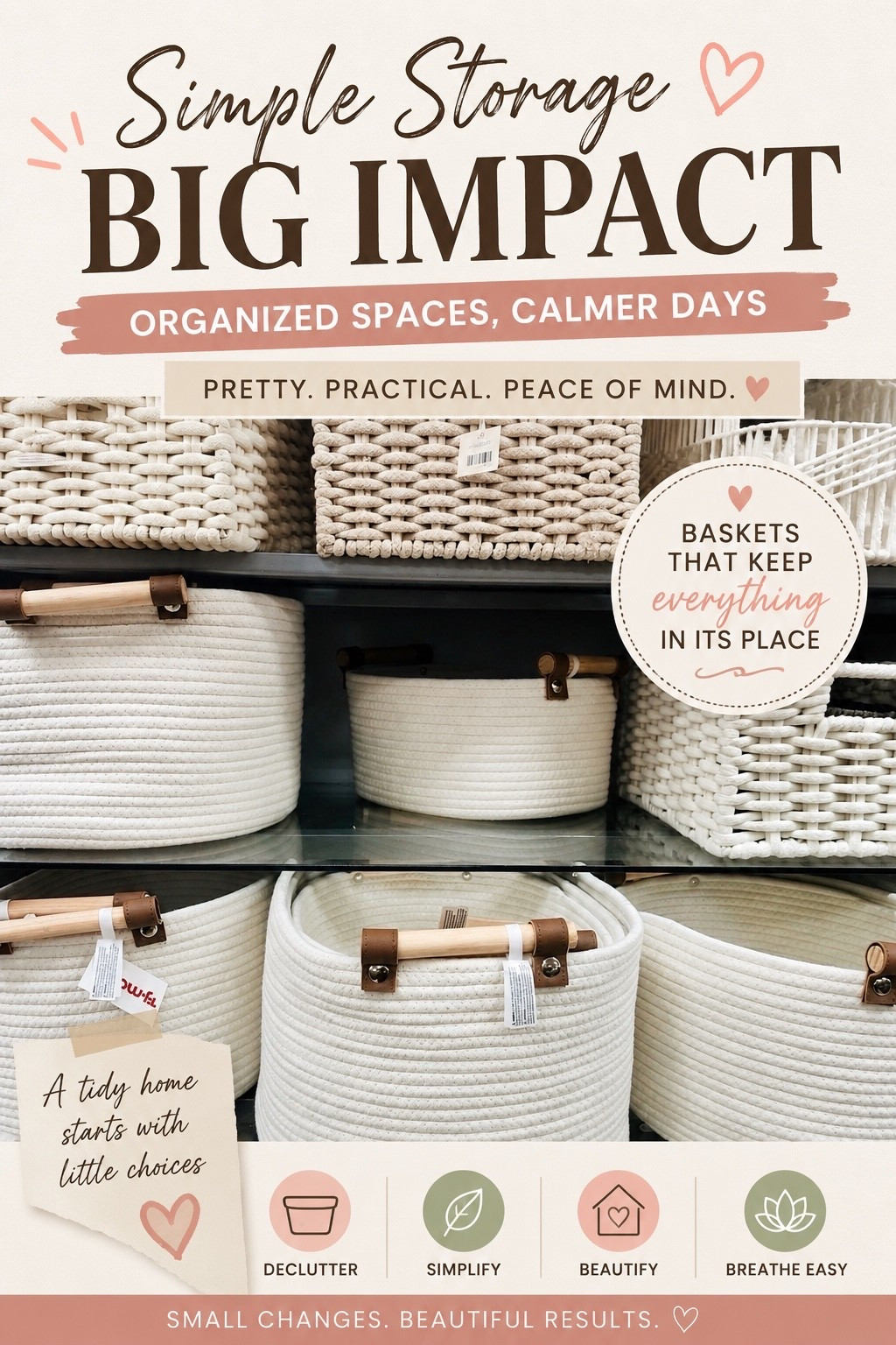 If it’s neutral + woven… I’m buying it 😭🤍
These baskets are PERFECT for organizing your home while still keeping that clean, luxury look ✨

#LTKHome