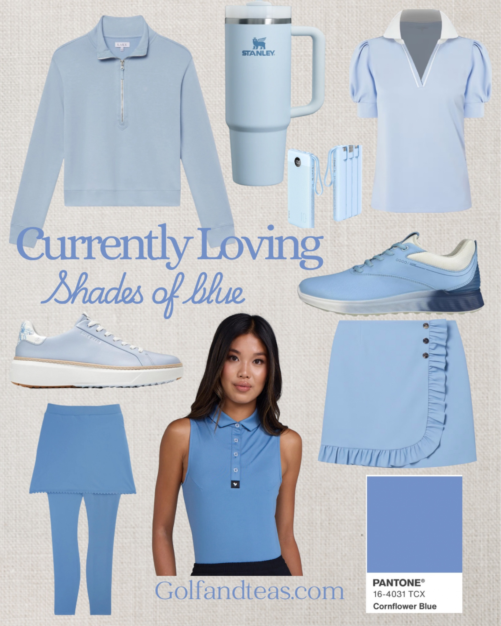 I’m loving this cornflower blue for golf! So many options in all areas of golf apparel and accessories!

#LTKFitness #LTKActive #LTKOver40