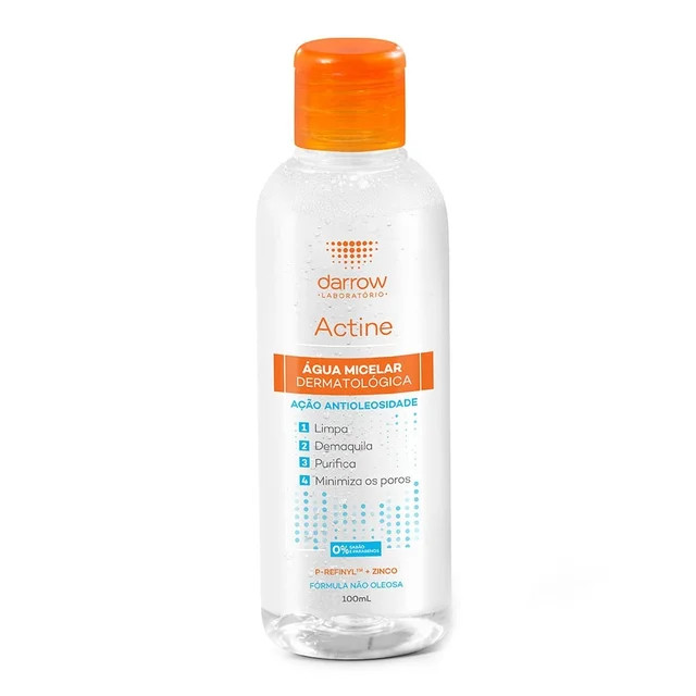Actine Água Micelar Dermatológica com 100ml | Drogasil (BR)