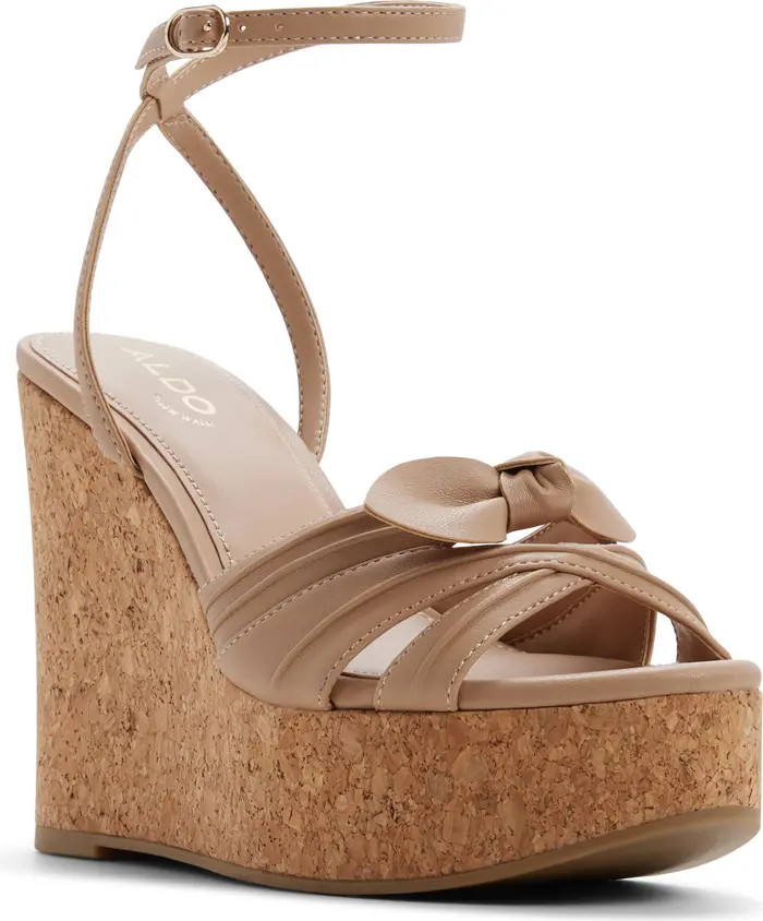 Tainah Ankle Strap Platform Wedge Sandal (Women) | Nordstrom
