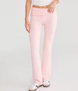 Cozy Sweater Flare Leg Pants | Aeropostale