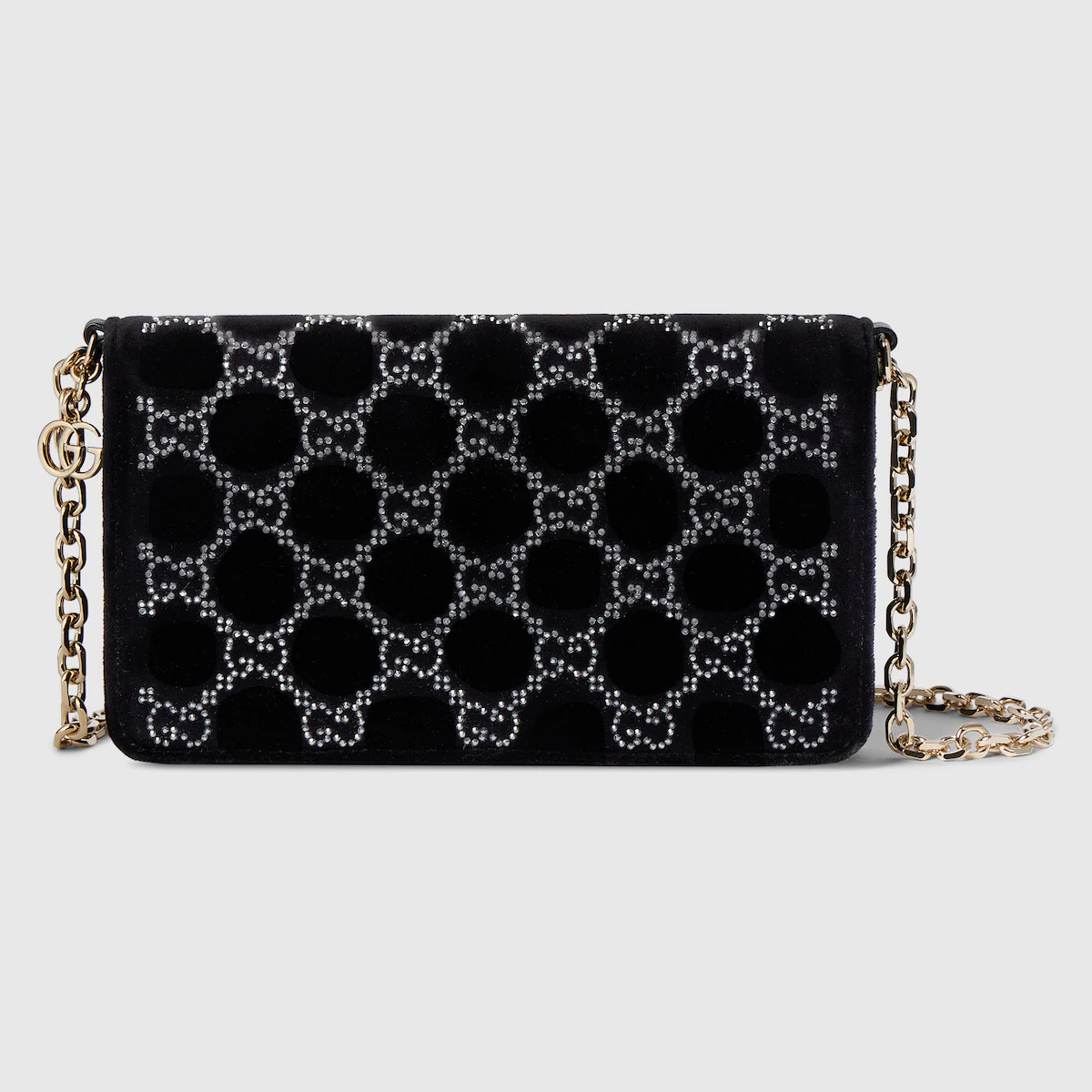Gucci - GG crystals wallet on chain | Gucci (US)