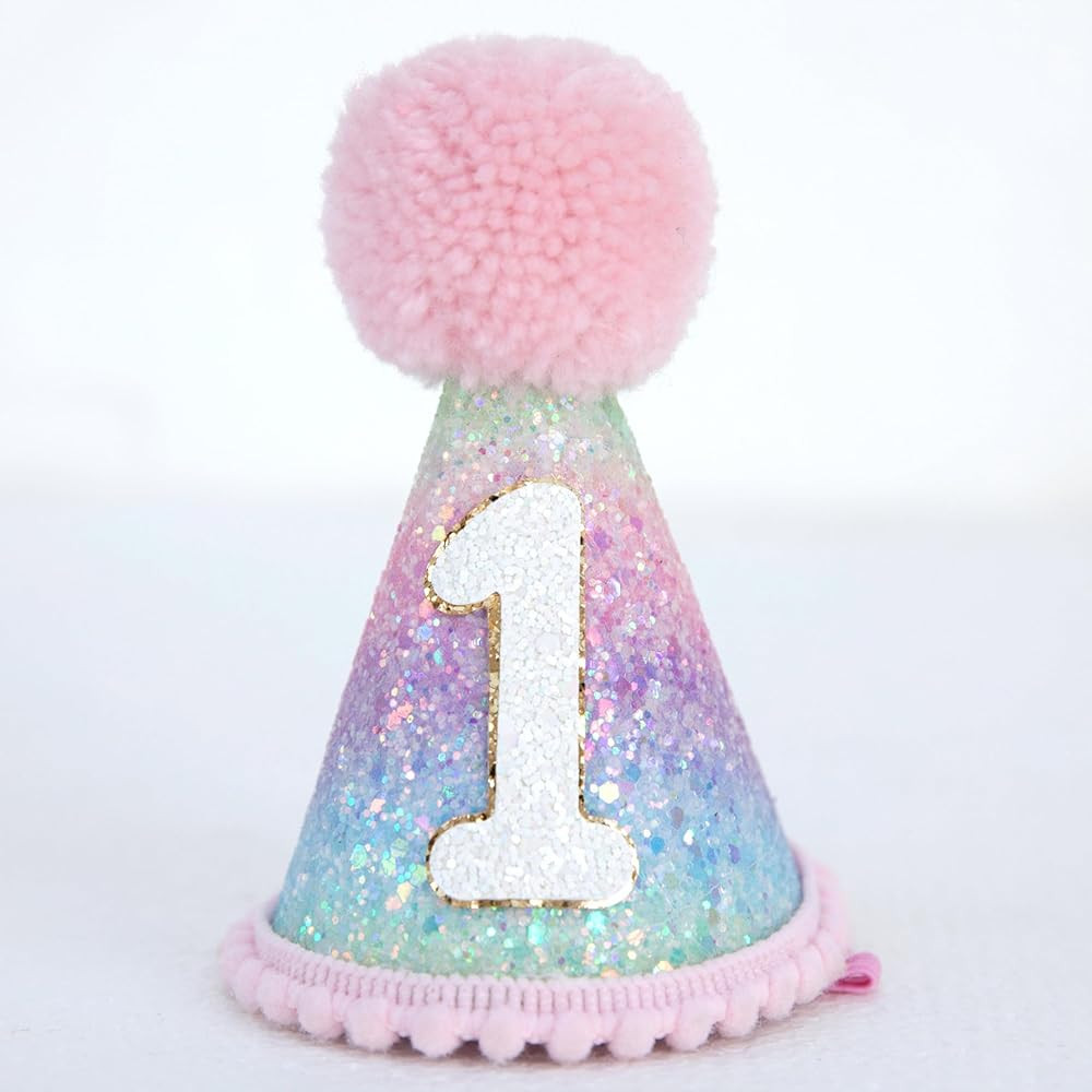 1st Baby Birthday Hats for Baby Girl Boy First Birthday Hat 1 Birthday Hat One year old Baby Part... | Amazon (US)