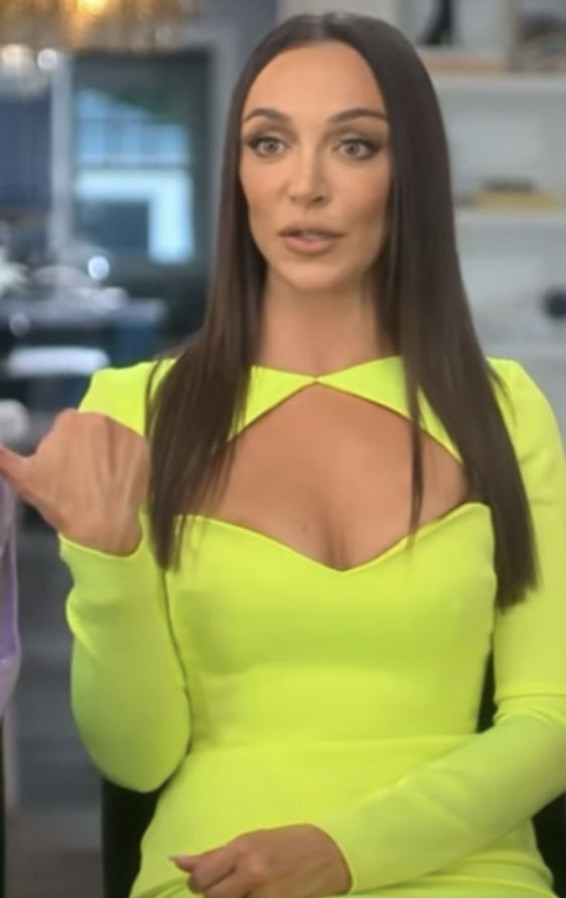 One of Farrah’s confessional look for Buying Beverly Hills season 2.

A very similar dress, by the same designer, was worn by Angie K in season 4 of the Real Housewives of Salt Lake City

#LTKsalealert