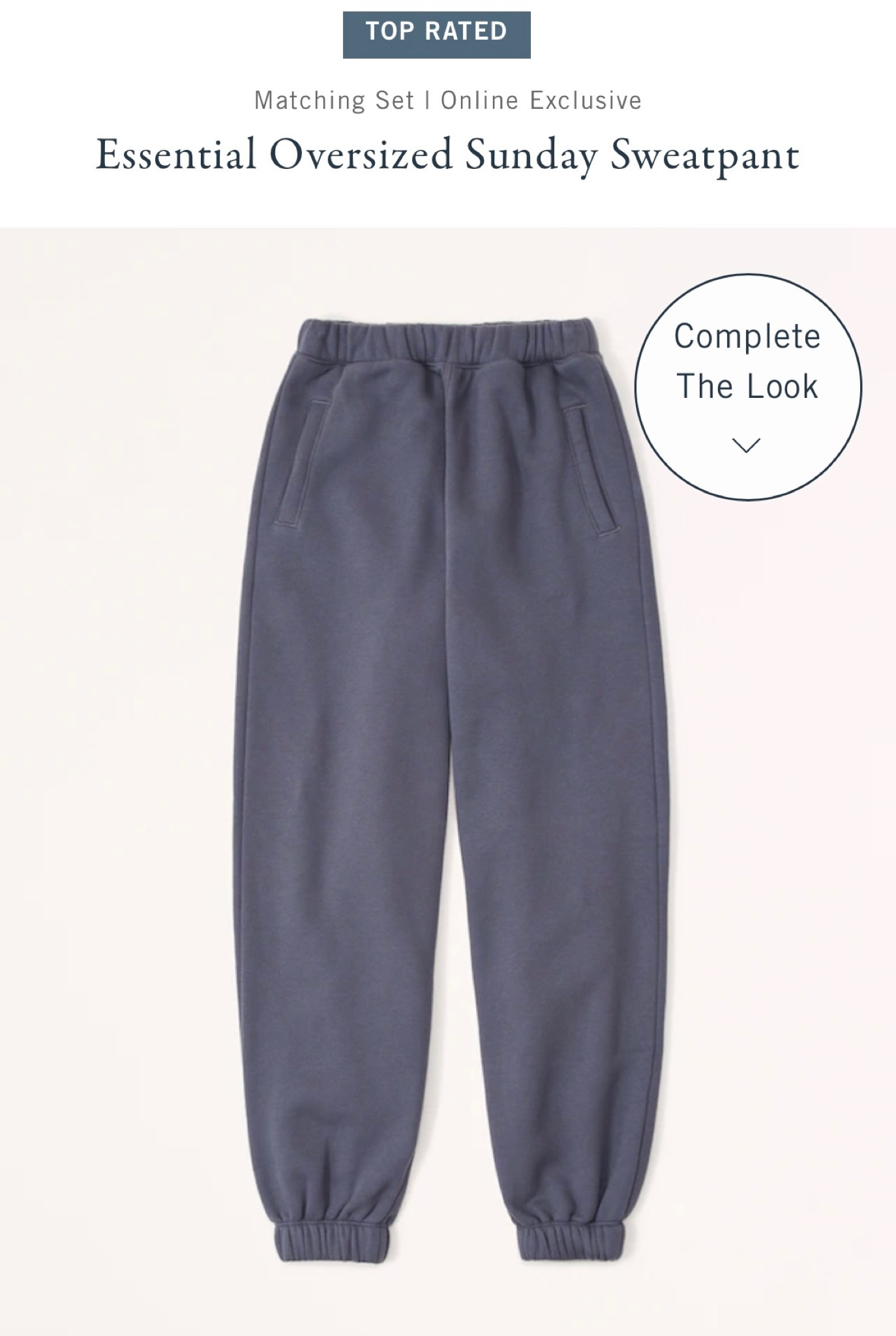 Abercrombie Sunday sweatpants
Oversized sweatpants

#LTKxAFeurope #LTKfindsunder100 #LTKfitness