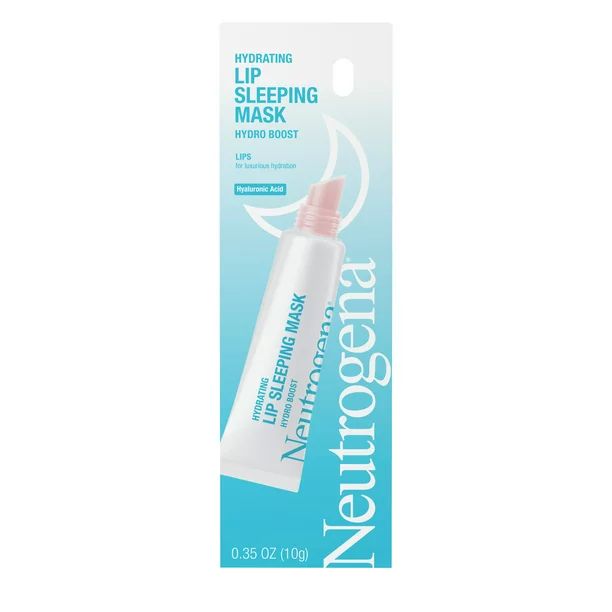 Neutrogena Hydro Boost Hydrating Clear Lip Sleeping Mask Tube, 0.35 oz - Walmart.com | Walmart (US)
