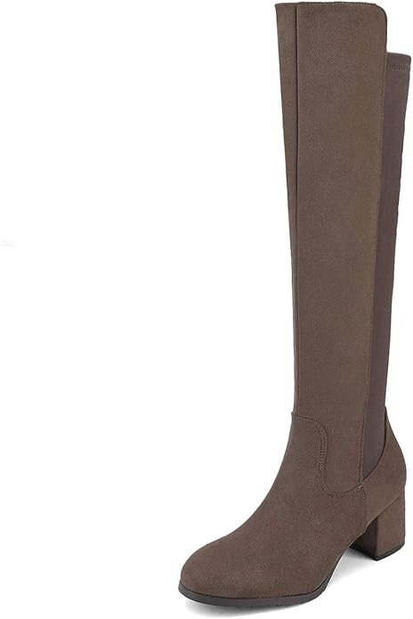 DREAM PAIRS Women's Knee High Stretchy Fashion Boots | Amazon (US)
