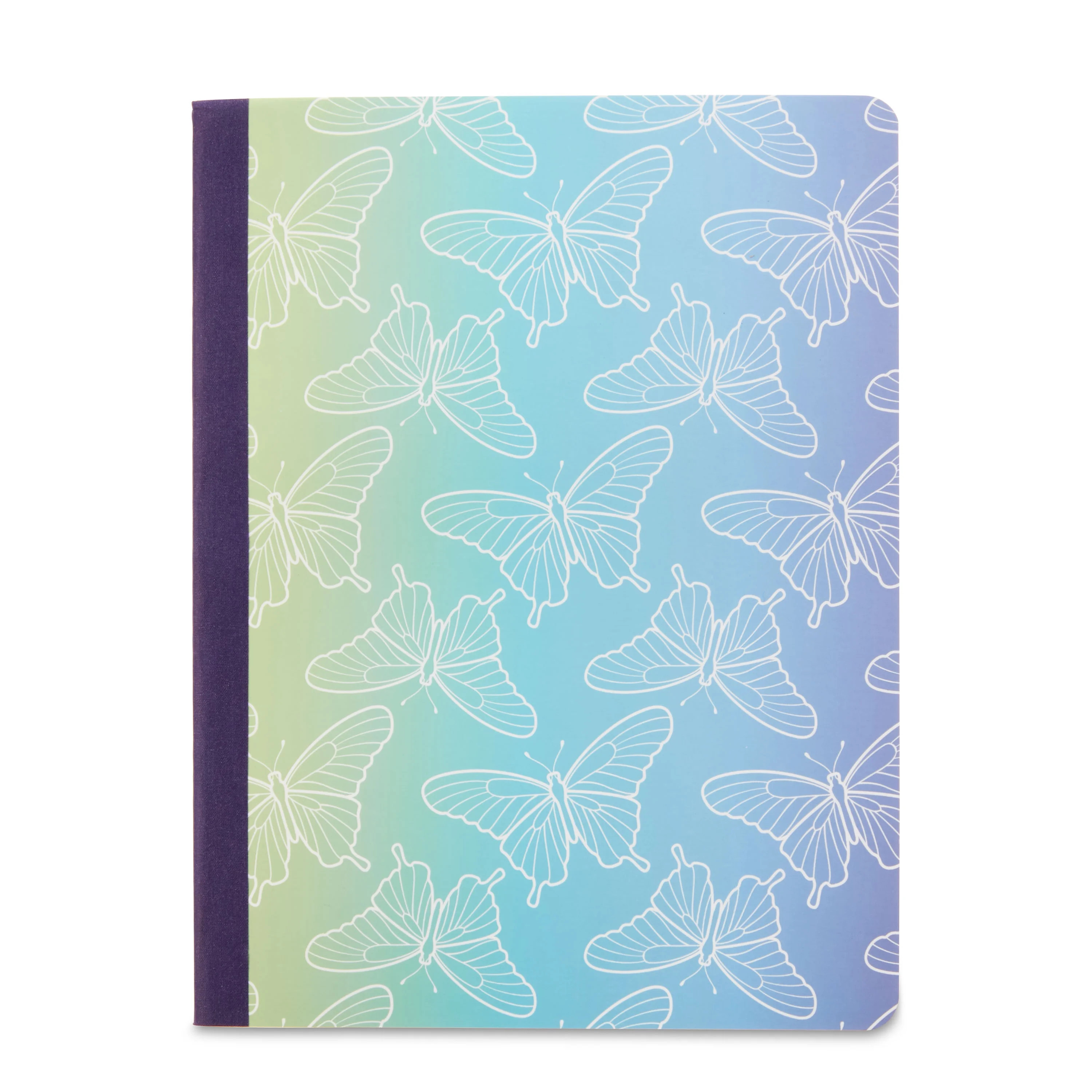 Pen+Gear Composition Book, Ombre with Butterflies, Wide Ruled - Walmart.com | Walmart (US)