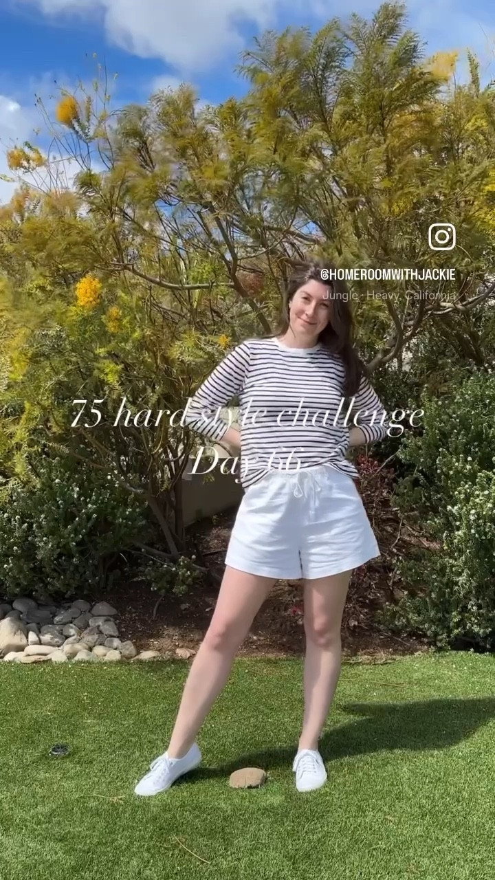 75 hard style challenge, day 66

Old Navy striped long sleeve tee, linked similar
Abercrombie shorts, linked similarr
Superga sneakers
J.Crew sherpa denim jacket, linked similar

Tall girl style, wide hips, curvy, hourglass, los angeles, malibu, california, travel outfit, spring outfit, casual style, white shorts, white outfitts

#LTKFindsUnder50 #LTKStyleTip #LTKTravel