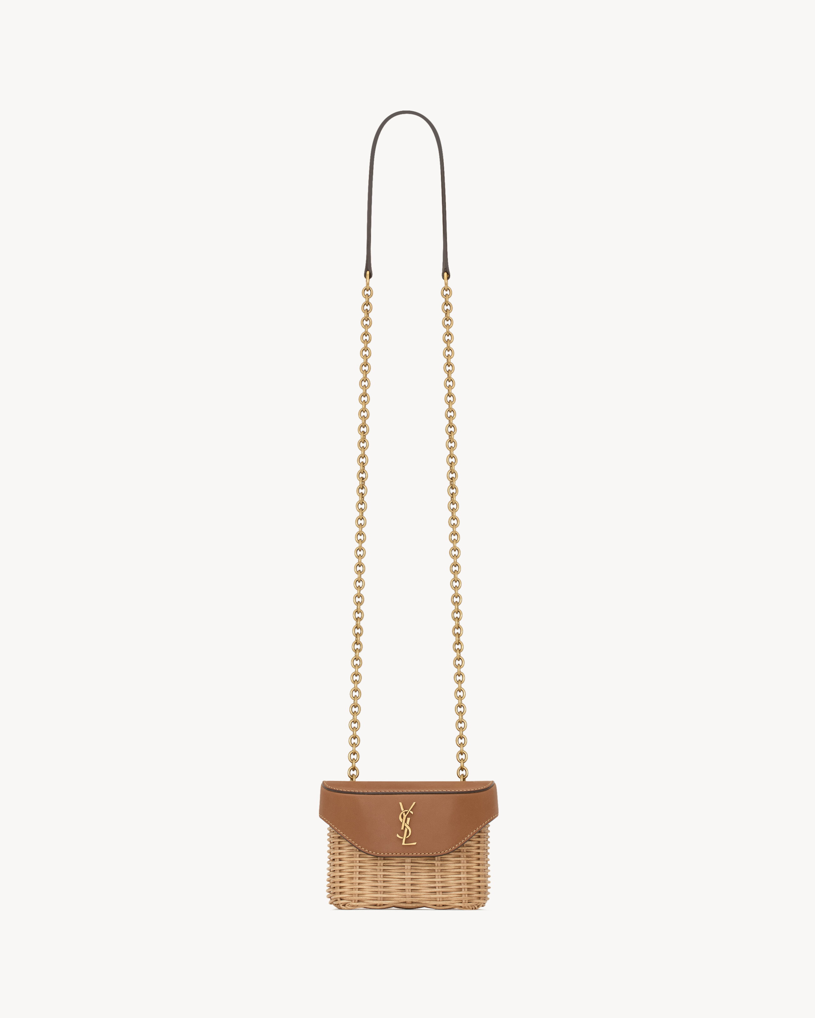 JUNE micro box in osier | Saint Laurent | YSL GB | Saint Laurent Inc. (Global)