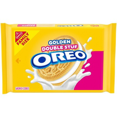 Oreo Golden Double Stuf Family Size - 18.71oz | Target