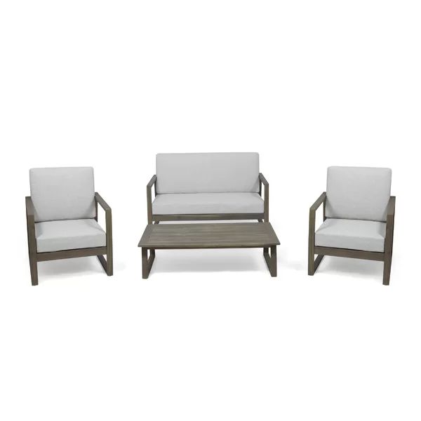 Ryter 4 - Person Outdoor Seating Group with Cushions | Wayfair North America