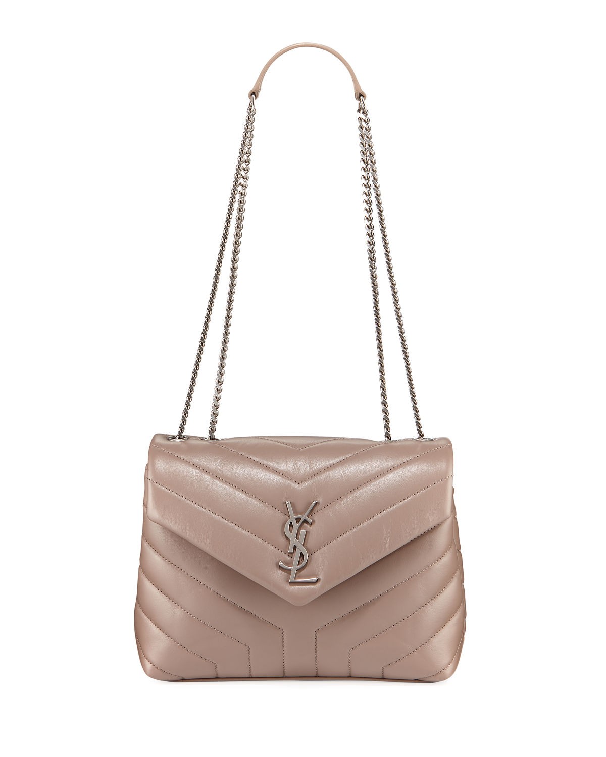 Loulou Monogram YSL Small Chain Bag | Neiman Marcus
