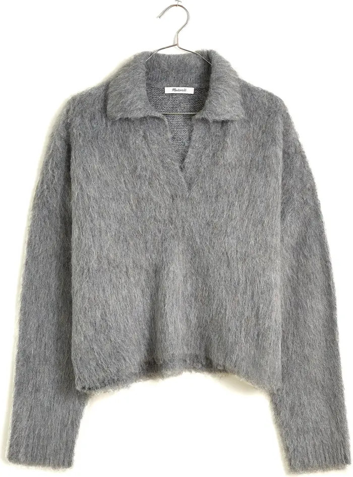 Madewell Brushed Polo Sweater | Nordstrom | Nordstrom
