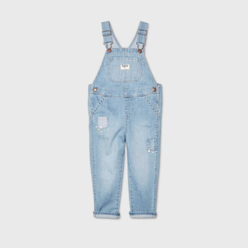 OshKosh B'gosh Toddler Girls' Patch Overalls - | Target