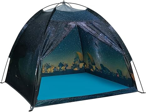 Kids Play Tent-61”x61”x45”Imaginative Play Popup Tent Space World Tent for Kids Indoor/Outd... | Amazon (US)