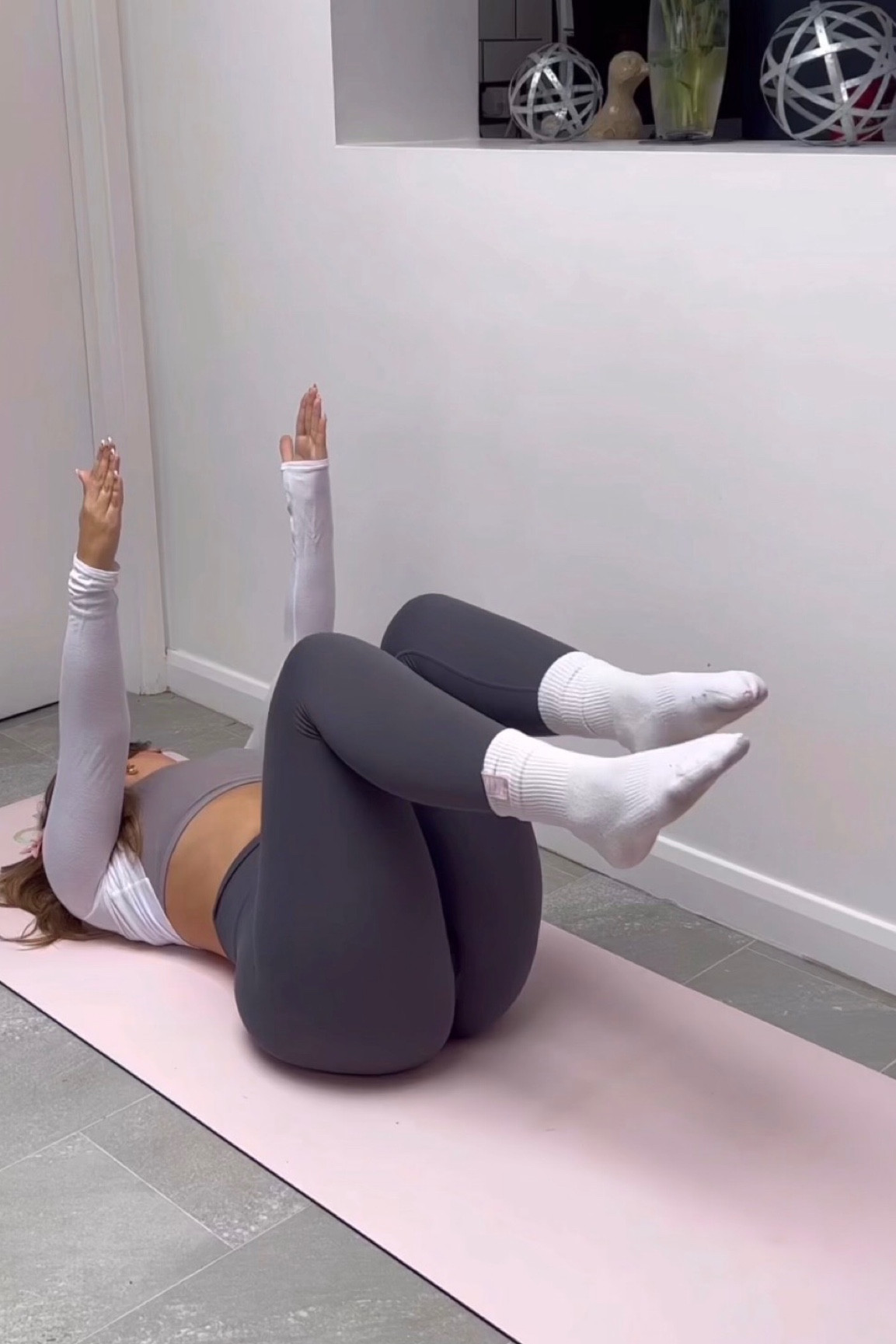 Amazon, Alo yoga, yoga outfit, yoga pants, grey leggings, grey sports bra, white cardigan, whits bolero, yoga may, exercise mat, pilates outfit, gym outfits, gym wear, workout wear, comfy clothes, fitness class, gym wearr

#LTKSeasonal #LTKeurope #LTKfitness