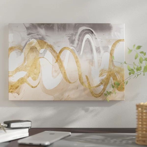Infinite Swirl II by Jennifer Goldberger - Gallery-Wrapped Canvas Giclée on Canvas | Wayfair North America