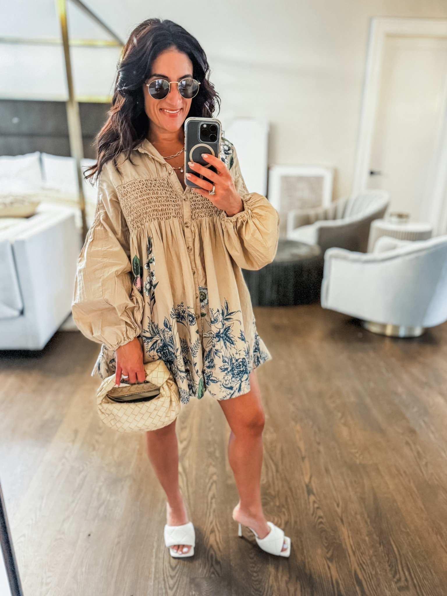 shirt dress | sunnies | sandals | spring outfit idea

#LTKStyleTip #LTKPetite #LTKOver40