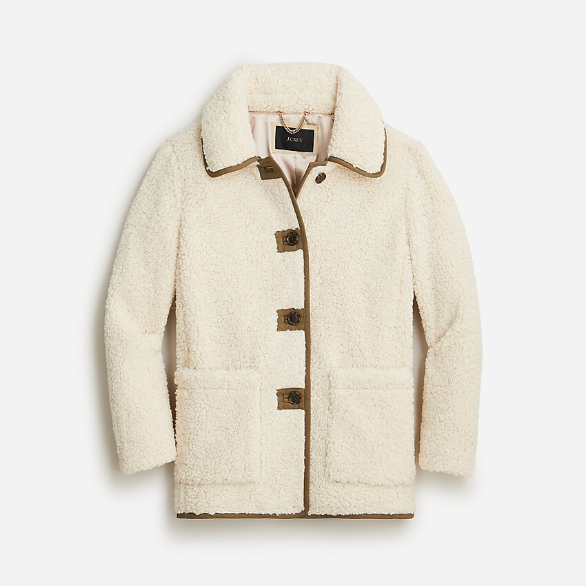Teddy sherpa jacket | J. Crew US